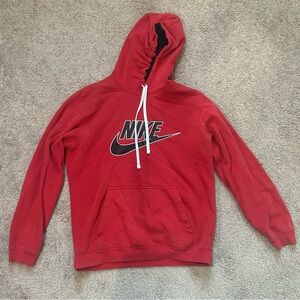 Red Nike Hoodie